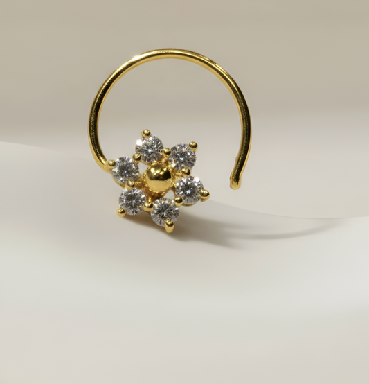 Midnight Bloom Nosepin