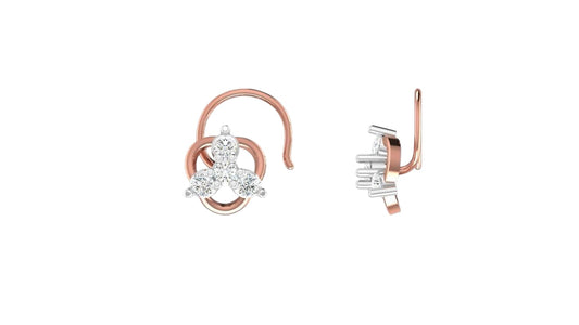 Meira Clover Nose Pin
