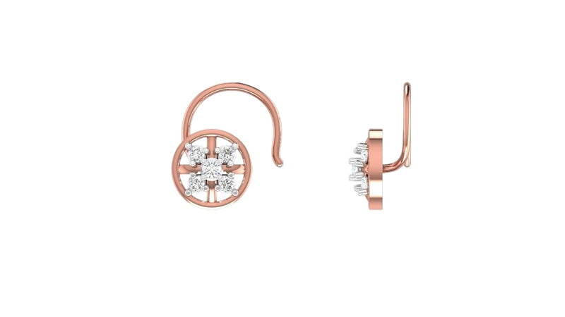 rose Cross Nosepin